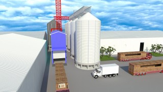 SILO FOUNDATION & INTAKE HOUSE - INVIVO GUYOMARC'H FACTORY