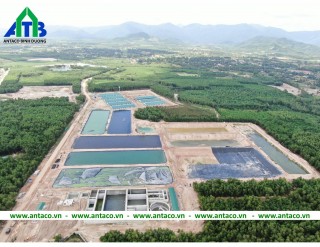 BỂ NƯỚC SẠCH, BỂ XỬ LÝ NƯỚC THẢI & CÁC HM PHỤ TRỢ - TRẠI HEO VIỆT ĐAN BÌNH ĐỊNH